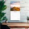 Brush Dance; Tranquility | 2027 12 x 24 Inch (Hanging) Monthly Square Wall Calendar | Plastic-Free; Category:Wall Calendars; Image:6